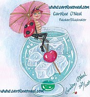 LADYBUG in Blue curacao cocktail glass - final colour -RECROPED - WEBSITE - WATERMARKED - 150 dpi.jpg